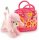 Russ Berrie Plush 96865 - Fancy Schmancy - Pink Pudel in a handbag