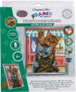 Craft Buddy CAM-33 - Crystal Art Picture Frame Set - Kittens & Ice Cream