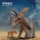 PNSO 1016EN - Torosaurus Aubrey & Dabei 1:35 Scientific Art Model