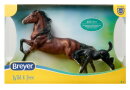 Breyer Classic (1:12) 62227 - Wild & Free Horse & Foal Set