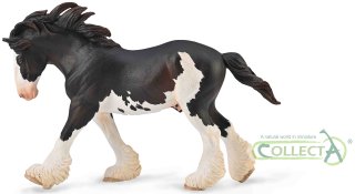 CollectA 88981 - Clydesdale Hengst - Schwarz Sabino