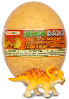 Safari Ltd. 100986 - Egg with Triceratops Baby