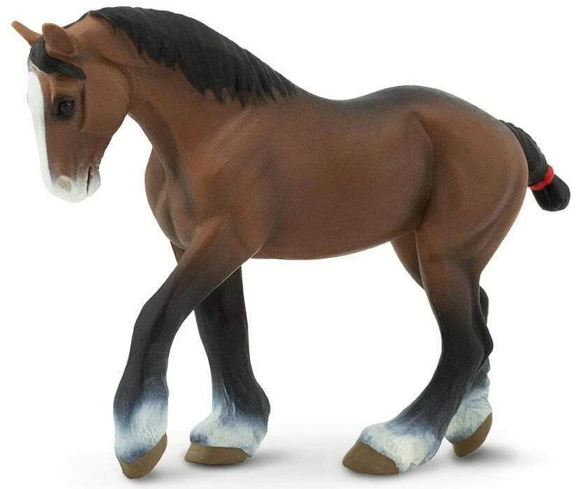 Safari Ltd 159505 Shire Hengst 12 cm Serie Pferde 