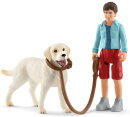 Schleich 42478 - Walking with Labrador