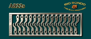 Rio Rondo Traditional (1:9) A822s - Araberhalfter Haizähne Plain Snaggle (silberfarben)