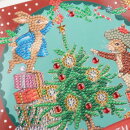 Craft Buddy CCK-PRBT11 - Crystal Card Hoppy Christmas