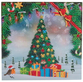 Craft Buddy CCK-XM139 - Crystal Card Festive Tree