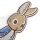 Craft Buddy CAFGR-PRBT001 - Crystal Art Peter Rabbit Buddies Series 2