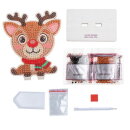 Craft Buddy CAFGR-GEN009 - Crystal Art Reindeer Buddies Series 2