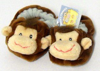 Russ Berrie Plüsch 33559 - Noahs Friends Booties (Affe)