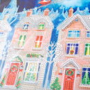 Craft Buddy CAK-A191M - Framed Crystal Art Kit - Santa Street