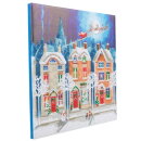 Craft Buddy CAK-A191M - Framed Crystal Art Kit - Santa Street