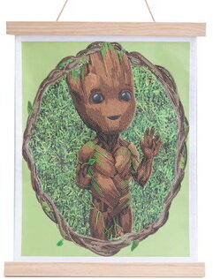 Craft Buddy CAS-MCU901L - Scroll Crystal Art Kit - Groot