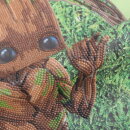 Craft Buddy CAS-MCU901L - Scroll Crystal Art Kit - Groot