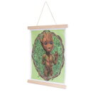 Craft Buddy CAS-MCU901L - Scroll Crystal Art Kit - Groot