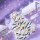 Craft Buddy CAS-24L - Scroll Crystal Art Kit - Festive Full Moon