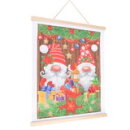 Craft Buddy CAS-19L - Scroll Crystal Art Kit - Christmas Gnomes