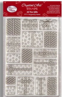 Craft Buddy CCST121 - Crystal Art A6 Stamp Set - All The Gifts