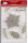 Craft Buddy CCST118 - Crystal Art A6 Stamp Set - Poinsettia Garland