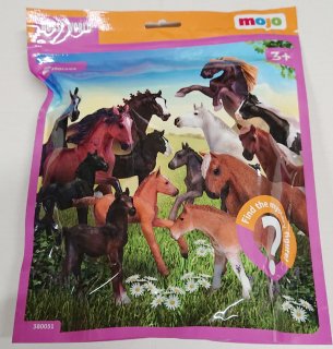 Mojö 380051 - Pferde Blind Bag (1 Pferd + 1 Fohlen)