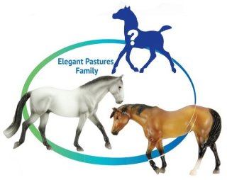 Breyer Stablemates (1:32) 10044 - Elegant Pastures Family