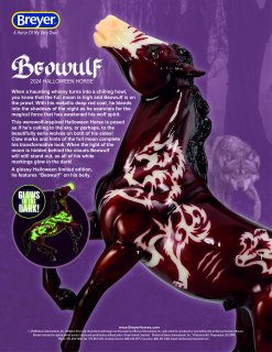 Breyer Traditional (1:9) 10118 - Beowulf 2024 Halloween Horse