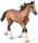 CollectA 80004 - Standardbred Pacer Hengst (Bay)