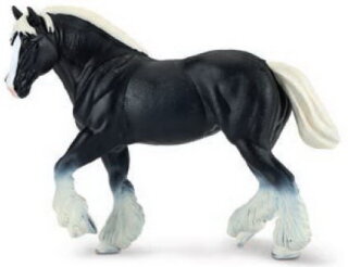 Mojö 381083 - Clydesdale Horse - black