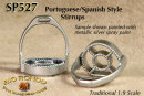 Rio Rondo Bijoux (1:9) SP527 - Baroque Stirrups (unpainted)