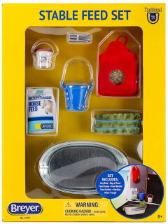 Breyer Traditional (1:9) 2497 - Stable Feed Set (without other accessories)