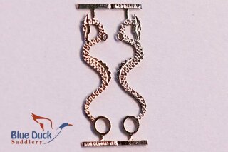 Blue Duck Saddlery Traditional (1:9) GEB015Tms - Dragon Bit (nickel plated)