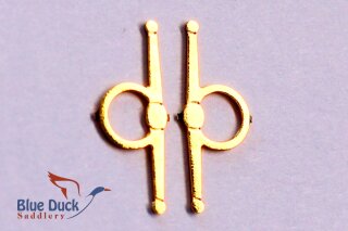 Blue Duck Saddlery Traditional (1:9) GEB026Tmg - Knebeltrense (vergoldet)