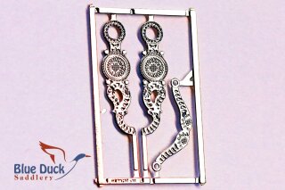 Blue Duck Saddlery Traditional (1:9) GEB029Tms - Sunflower (vernickelt)
