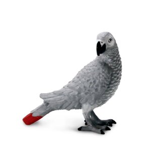 Safari Ltd. 100201 - Afrikanischer Graupapagei