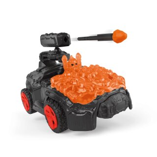 Schleich 42668 - Lava-Crashmobile with Mini Creature