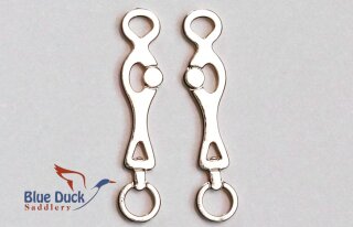 Blue Duck Saddlery Traditional (1:9) GEB013Tms - Andaluz (nickel plated)