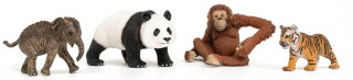Schleich 42736 - Wild Life Asian Starter Set
