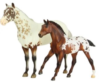 Breyer Traditional (1:9) 711621 - Surrey and Axle (rennendes Fohlen)