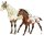 Breyer Traditional (1:9) 711621 - Surrey and Axle (rennendes Fohlen)