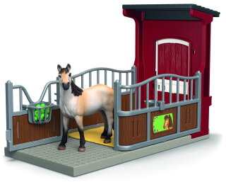 Schleich 42724 - Ponybox mit Mustang Stute