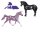 Breyer Stablemates (1:32) 10296 - Unicorn Foal Surprise  (Enchanted Forest Family)