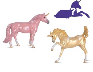 Breyer Stablemates (1:32) 10298 - Unicorn Foal Surprise (Sparkling Canyon Family)