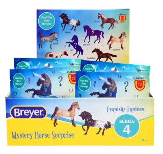 Breyer Stablemate (1:32) 10075 - Mystery Horse Surprise: Exquisite Equines – Series 4 unopend Box with 24 Horses