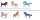 Breyer Stablemate (1:32) 6938 - Überraschungs Stablemates Serie 4, ungeöffnete Box mit 24 Einhörnern