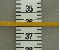 Ripsband 3 mm - Senape (Preis pro Laufmeter)