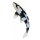 Mojö 381102 - Koi Carp Shiro Utsuri (Black and White)