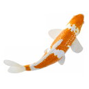 Mojö 381104 - Koi Karpfen Ochiba Shigure (orange / weiß)