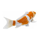Mojö 381104 - Koi Karpfen Ochiba Shigure (orange / weiß)