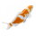 Mojö 381104 - Koi Karpfen Ochiba Shigure (orange / weiß)