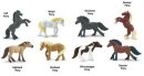 Safari Ltd. Toob® 681104 - Ponies (colors may vary)